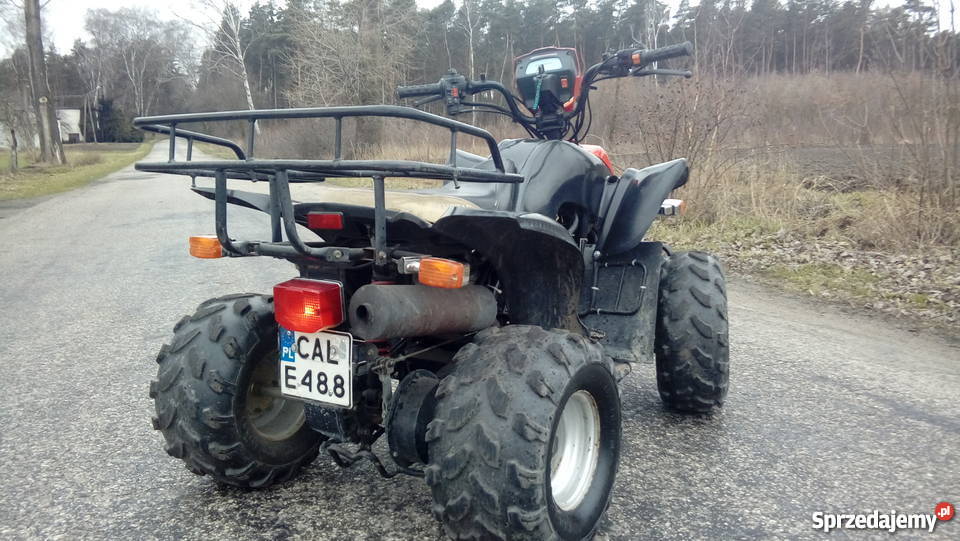 Quad ATV Bashan 200 Homologacja zarejestrowany