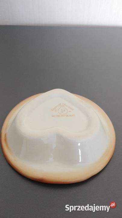 Popielniczka serce porcelit Pruszków Warpechy Stare