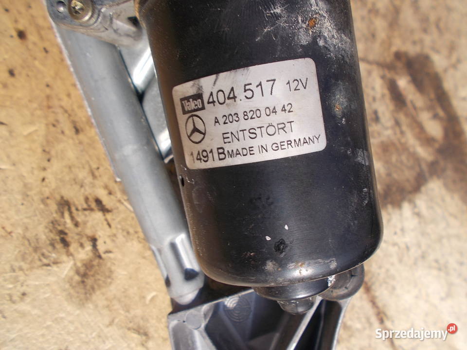 mercedes C220 01r 22 dci mechanizm wycieraczek osobowe