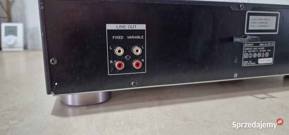 Sony odtwarzacz kompakt CD player CDP 411 CDP411 Międzychód