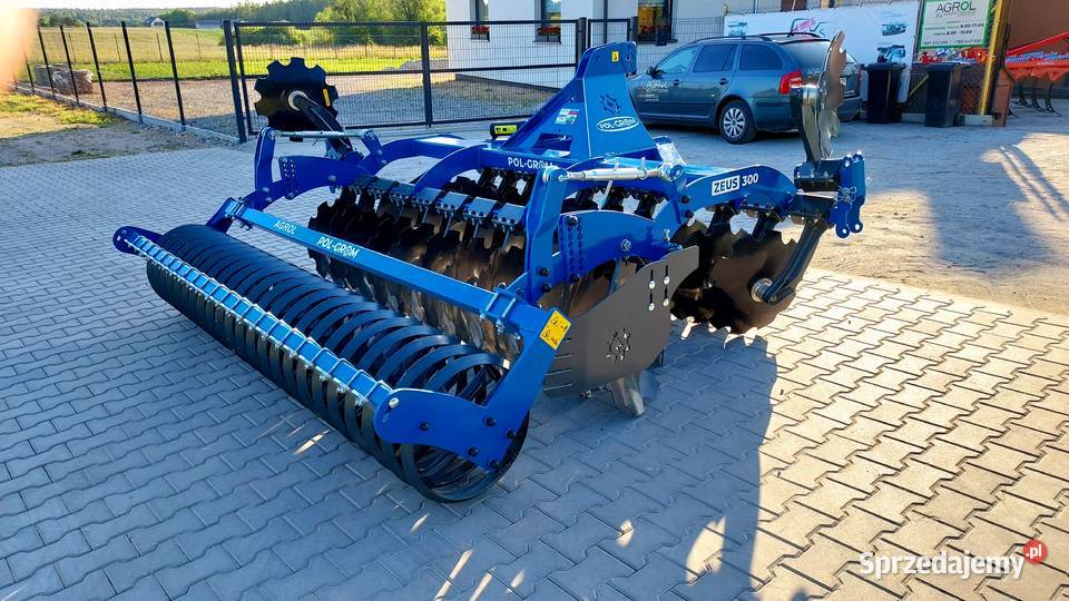 Brona Talerzowa agregat POLGROM Grano Agro Rolex Elbląg