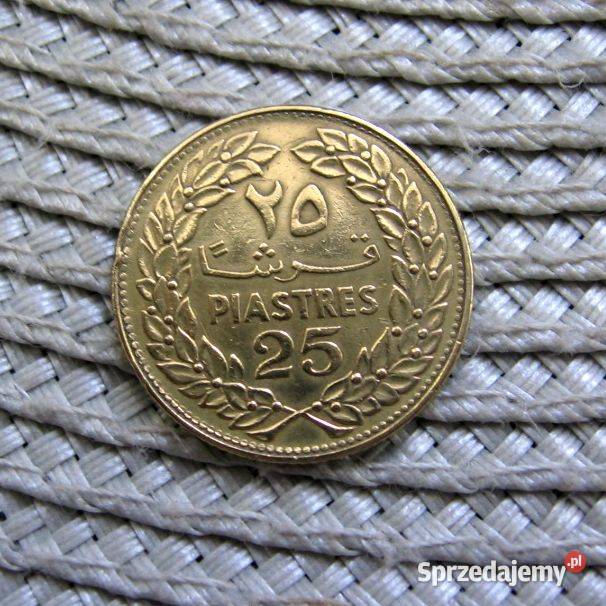 Liban 25 Piastrów 1972r Kalisz