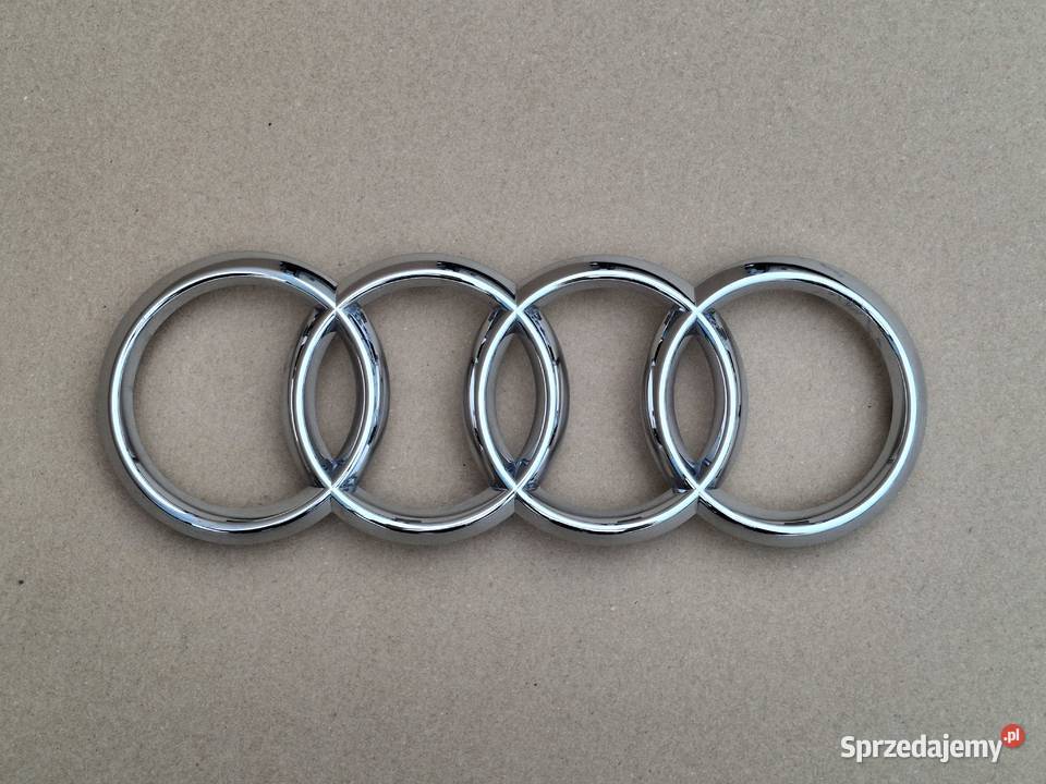 AUDI Q7 4M ZNACZEK EMBLEMAT GRILLA ORYGINAŁ Bieleń