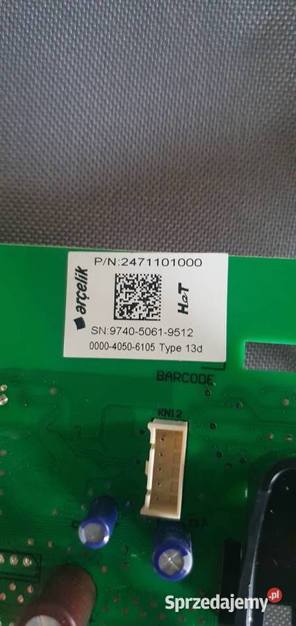 Moduł sterujący programator pralki beko Dom i Ogród Niwy sprzedam