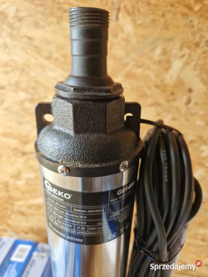 Pompa głębinowa do wody Geko 400 W 3600 lh Głogowa
