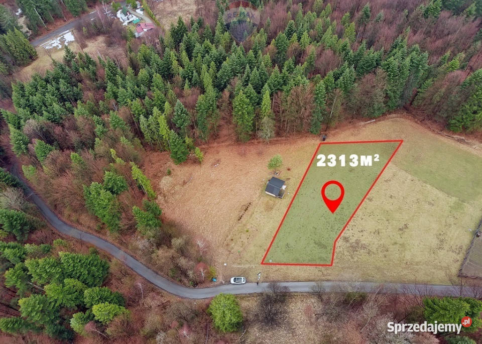 Koszarawa Działka Budowlana Na Sprzedaż