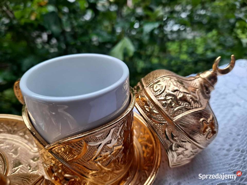 KAWA TURECKU zestaw serwis 1 osoby Kraków
