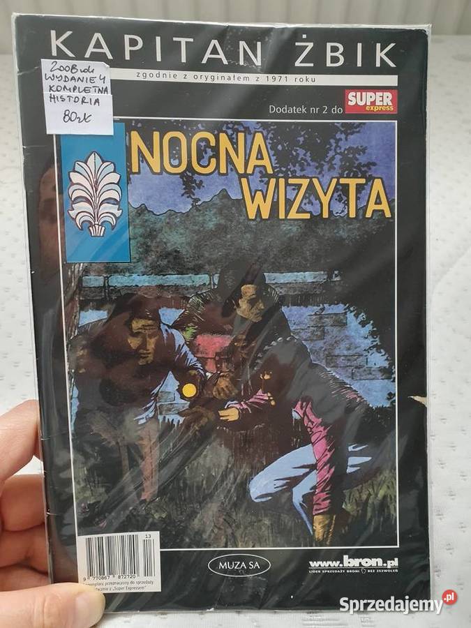 Kpaitan Żbik kompletna historia 4 komiksy Gdynia sprzedam