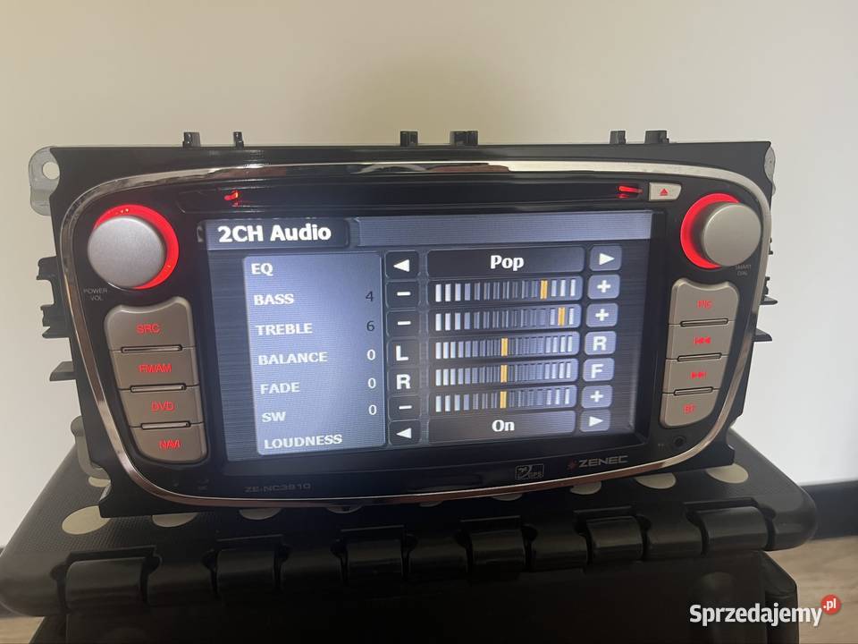 Radio Nawigacja ZENEC 3810 FORD Mondeo Focus S Tychy sprzedam
