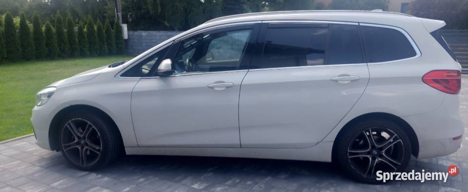 BMW F46 Gran Tourer 20d 150 2017 AT seria2 7os diesel śląskie Częstochowa sprzedam