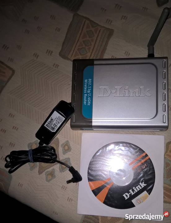 Router DLink DI524 WiFi BG Wireless Router 24GHz Lublin sprzedam