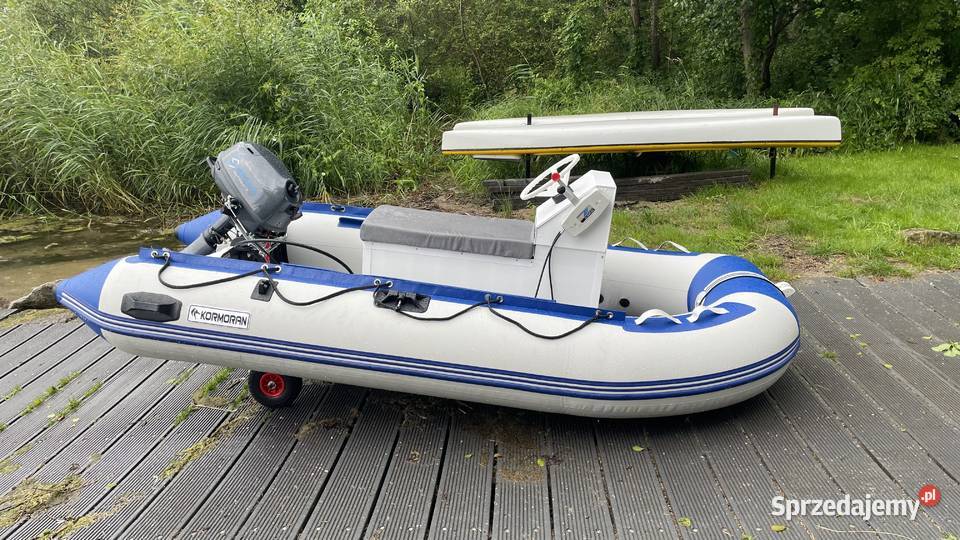 RIB ze sterówką i silnikiem nowy zestaw na pomorskie Gdynia