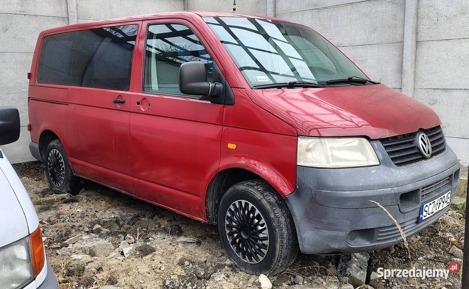 Volkswagen Transporter T5 19 TDI 6 osób Transporter Lubojna sprzedam