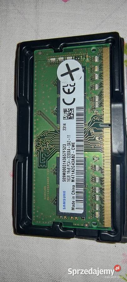 Samsung SODIMM 16GB DDR4 1x16 3200MHz Kamień Śląski