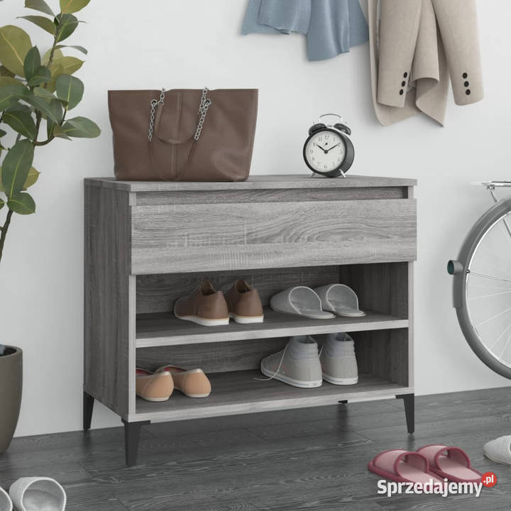 Szafka na buty szary dąb sonoma 70x36x60 Warszawa