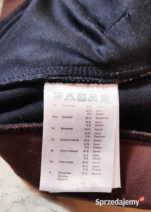Legginsy bryczesy jeździeckie z silikonowym Moda i Styl Jasień