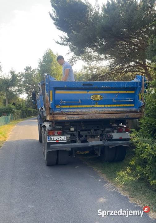 Wywóz Transport Ziemi Gruzu Kruszywa Wywrotka 15 Wołomin