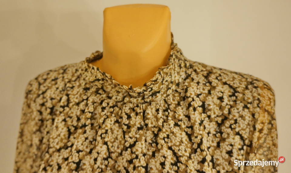 Sukienka z asymetrycznym dołem firmy ORSAY ze brązowy/beżowy Warszawa