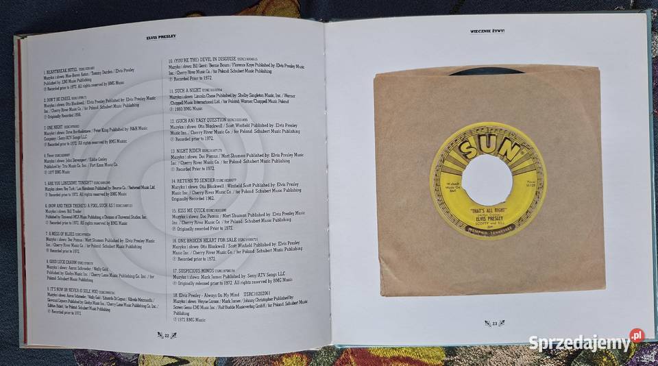 Elvis Presley wiecznie żywy 1 CD Płyty i kasety Kraków