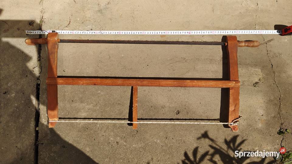 Stara piła stolarska ramowa Kraków