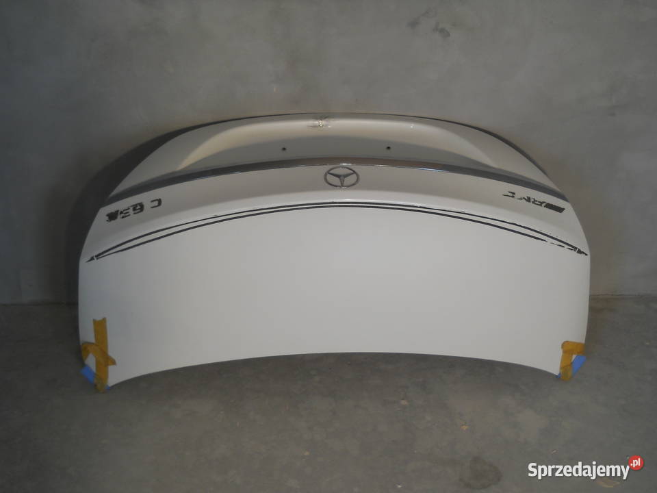 MERCEDES W205 AMG C63S 63S KLAPA TYLNA części blacharskie Siechnice