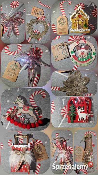 NOWE Ozdoby światecznezawieszki na choinkę Wrocław