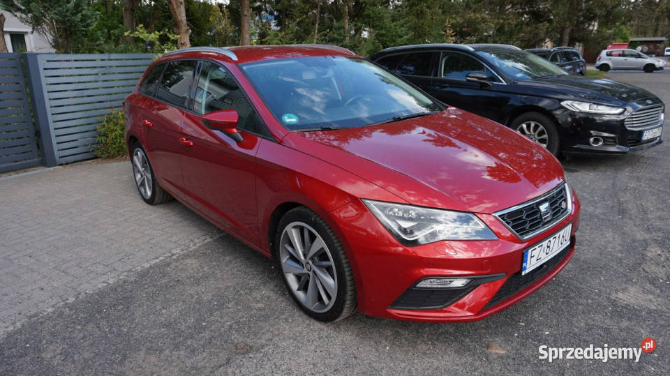 Seat Leon piękny Gwarancja III 2012 wielofunkcyjna kierownica Zielona Góra