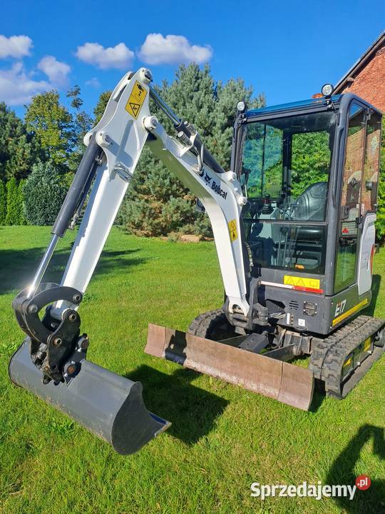 Minikoparka Bobcat E17 2022r 340 mth Koparki Sarbsk