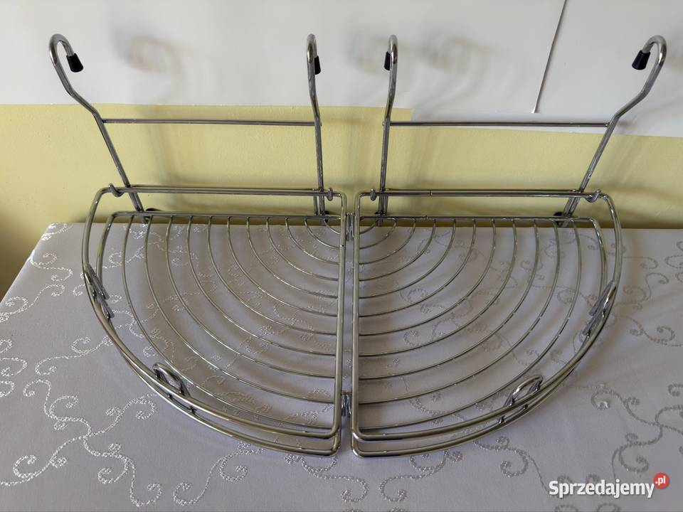 Półka narożna zawieszana komplet 2 Koszyk na Czerwionka-Leszczyny