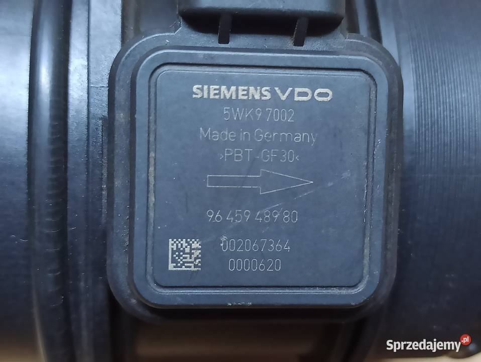 Przepływomierz Citroen Peugeot 5WK97002 Bolesławiec sprzedam