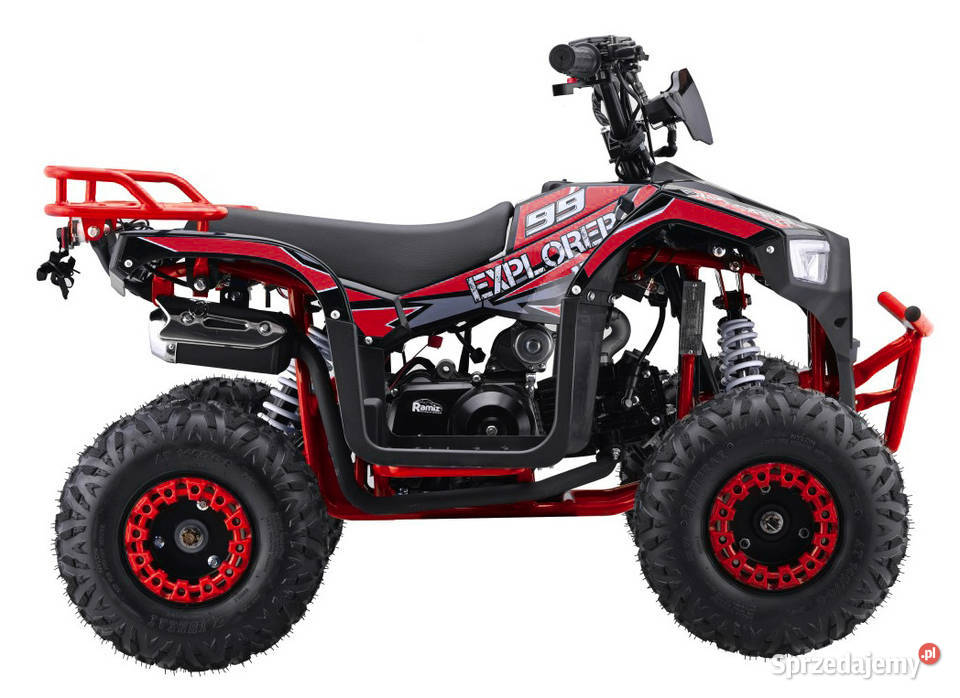 Mini Quad Spalinowy Explorer 110cc czerwony Marki sprzedam