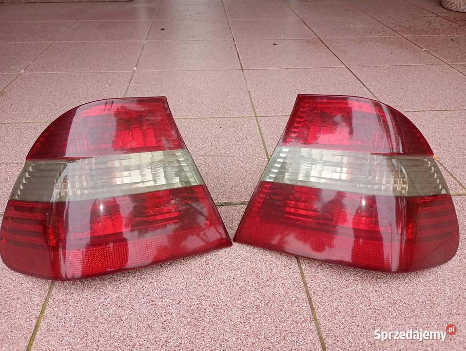 E 46 lampy tył BMW Red White biało czerwone Nysa sprzedam