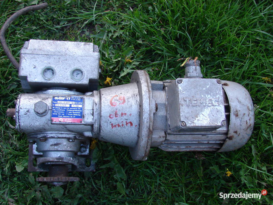 Motoreduktor przekładnia 037kW 400V 69obrmin pomorskie Starogard Gdański