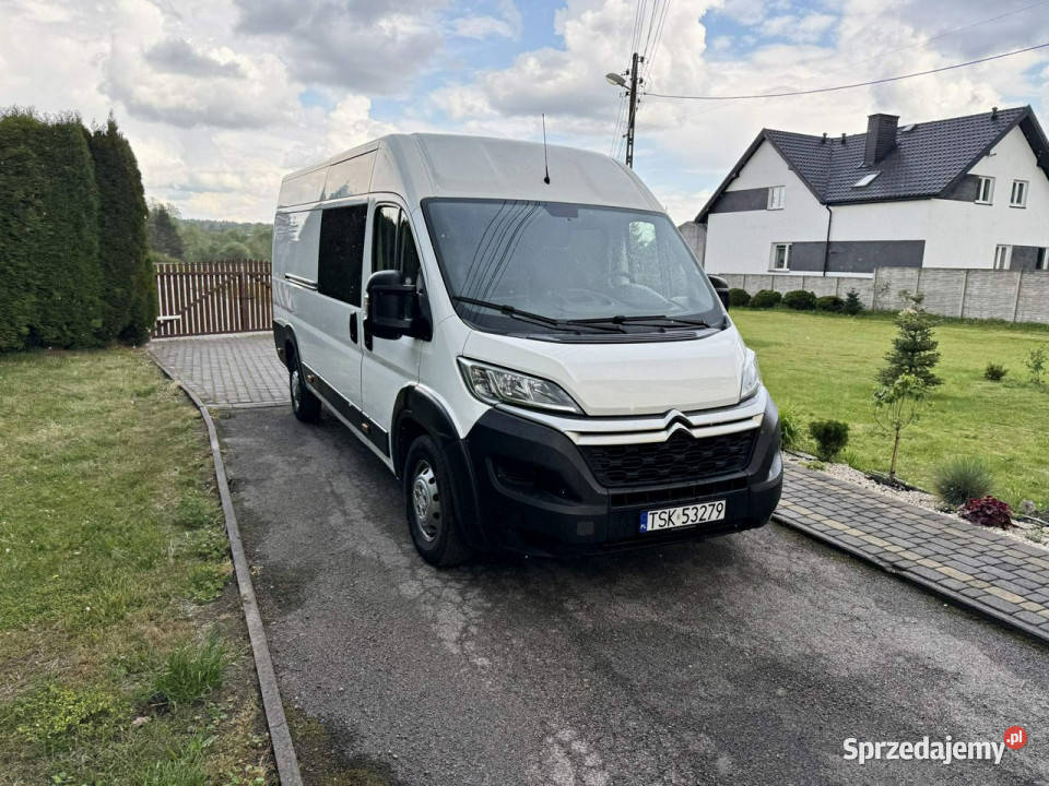 Citroen Jumper 130 H2L4 6 osób Klima Kamera Navi świętokrzyskie Bliżyn