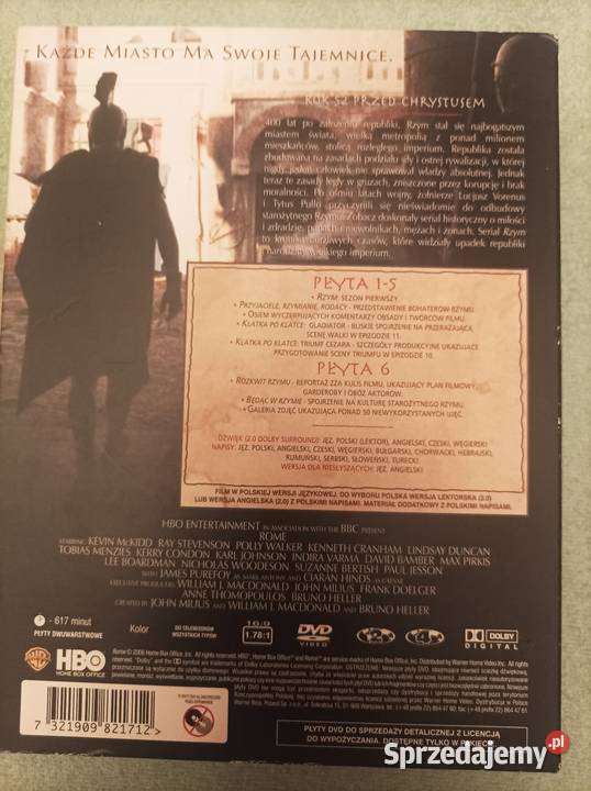 Mini serial na DVD Rome Warszawa