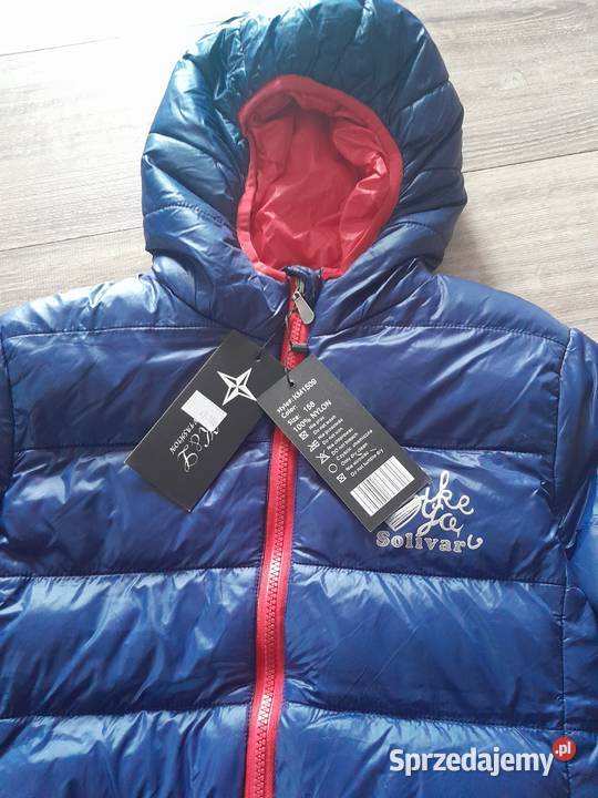 Niebieska kurtka dziecięca marki KL Fashion Dla Dziecka Wieliczka sprzedam