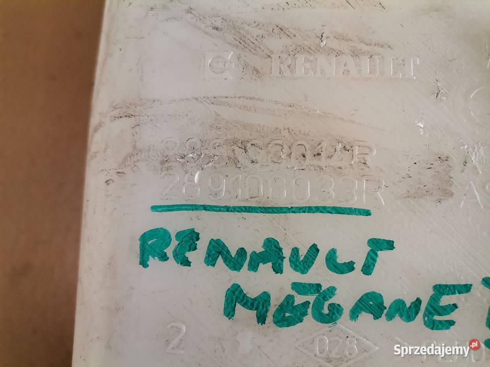 MEGANE III SCENIC ZBIORNICZEK PŁYNU SPRYSKIWACZY osobowe lubuskie Bieleń