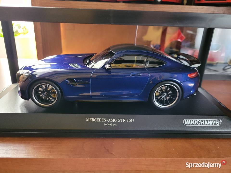 Model Mercedes AMG GTR 118 Minichamps dolnośląskie Legnica