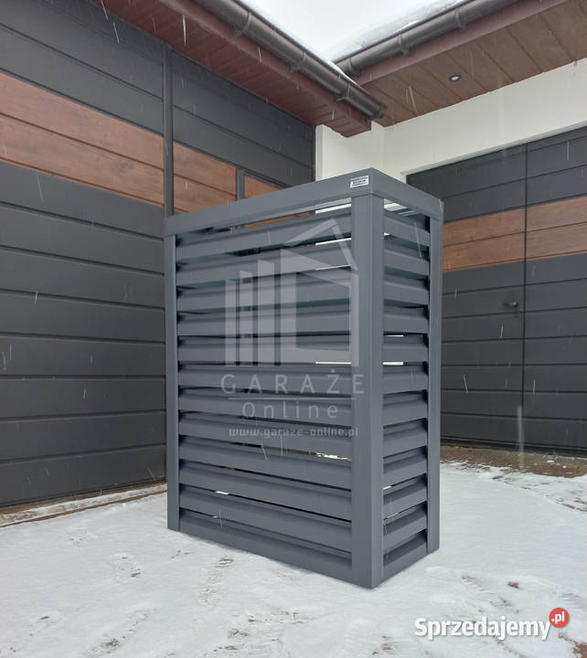 Osłona pompy ciepła 90x40x140 antracyt ID480 sprzedam