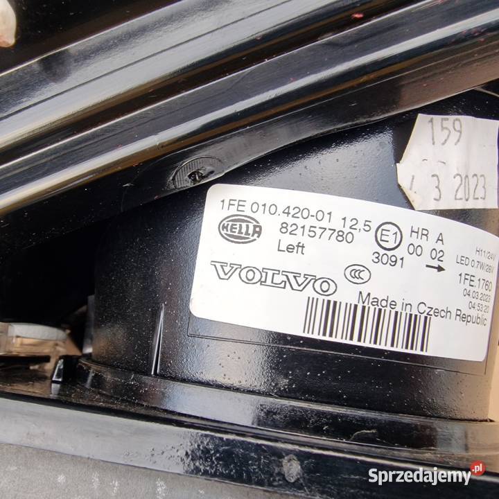 VOLVO FH4 FH5 HALOGEN DACHOWY LEWY ORYGINAŁ Bieleń sprzedam