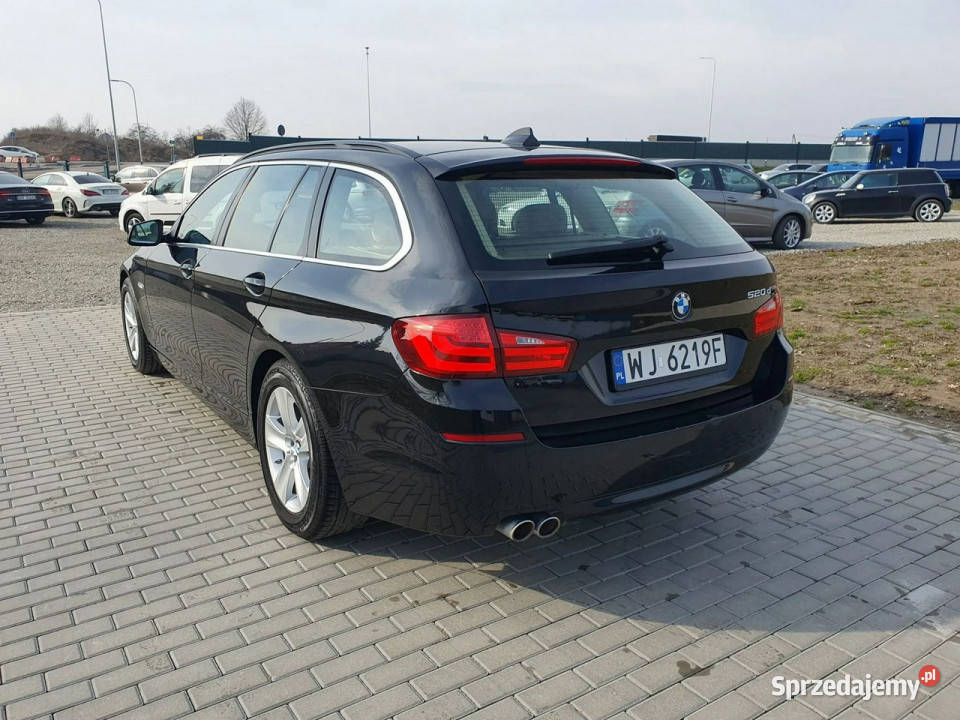 BMW 520 520d 184 2012r Automat Raty Zamiana F10 klimatyzacja BMW Strobice