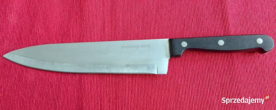 Nóż Szefa kuchni Stainless Steel Ostrze 20 Noże i nożyce kuchenne zachodniopomorskie Rewal