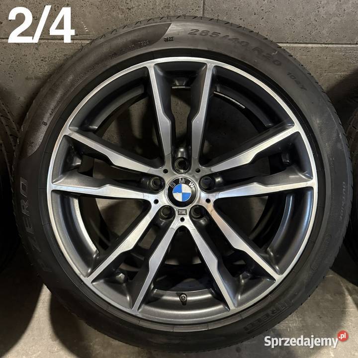 20 BMW OEM X5 f15 X6 f16 m pakiet oryginał felgi Opony i felgi