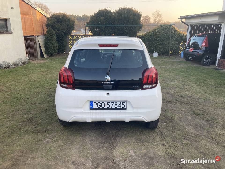 Sprzedam Peugeot 108 2014 r wielkopolskie Wolsztyn sprzedam