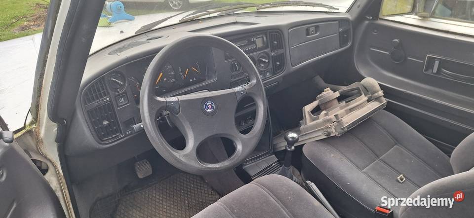 SAAB 900 COUPE IDEALNA BAZA MAŁY WKŁAD uszkodzony Żary