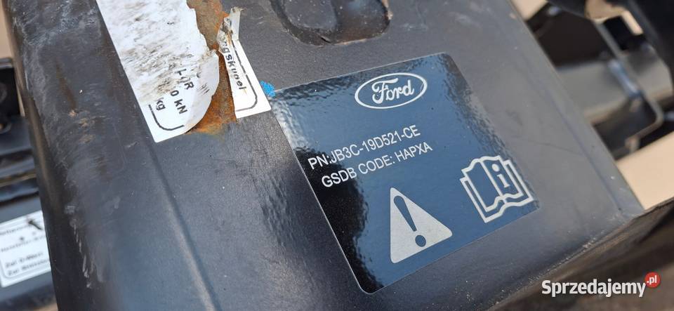 FORD RANGER III 3 ZDERZAK TYŁ STELAŻ BELKA HAK osobowe Bieleń