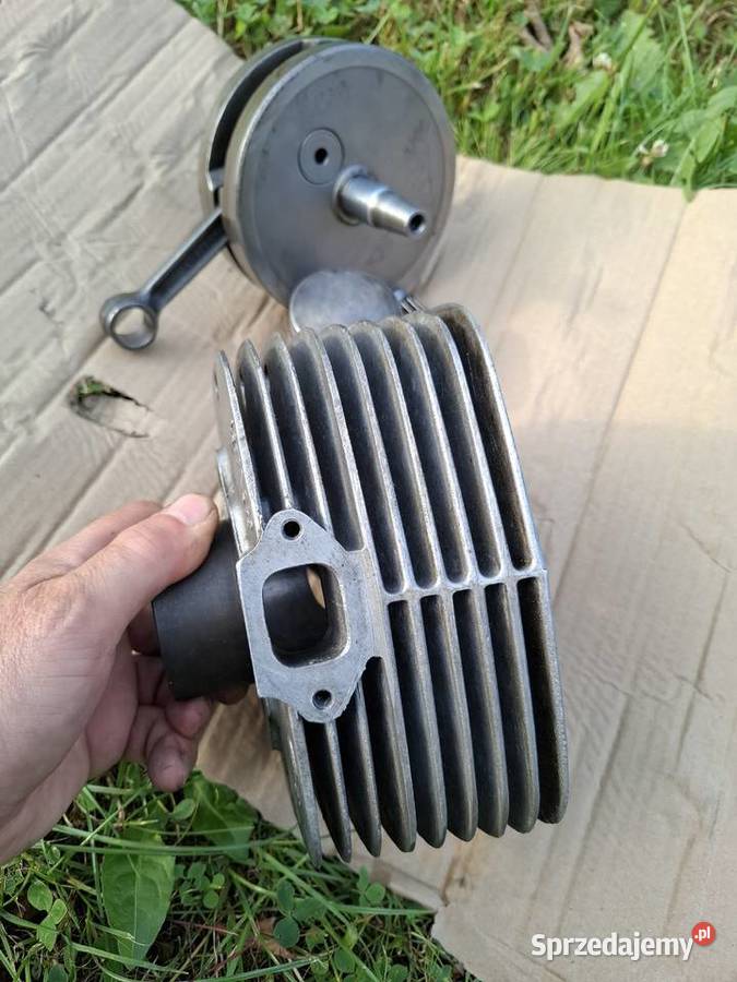 MZ TS 150 Wał cylinder z tłokiem i pierścieniami Włoszczowa