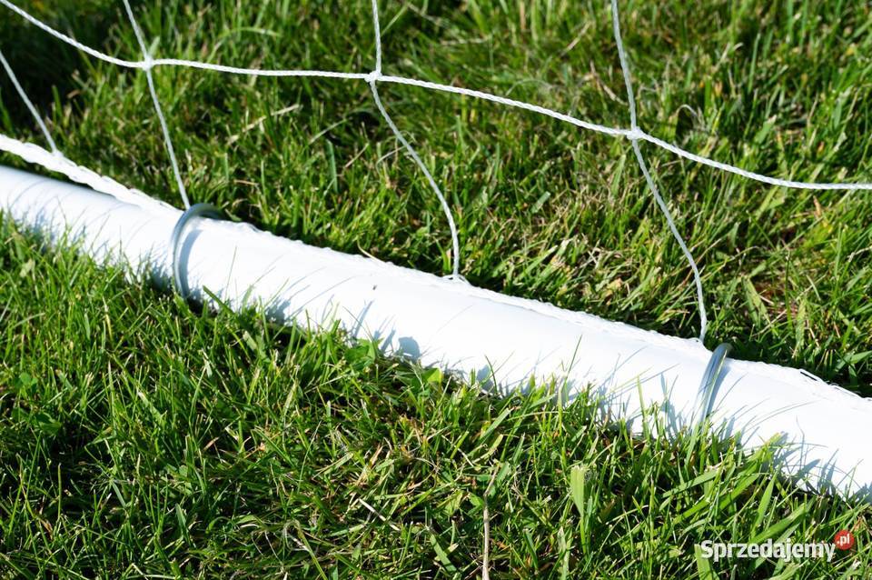Duża metalowa bramka piłkarska z siatką mocna Poznań