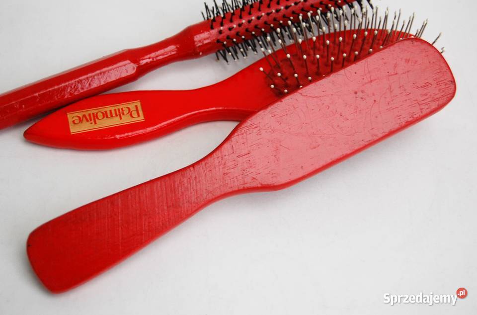 Drewniana szczotka do włosów zestaw 3 szczotek Lublin