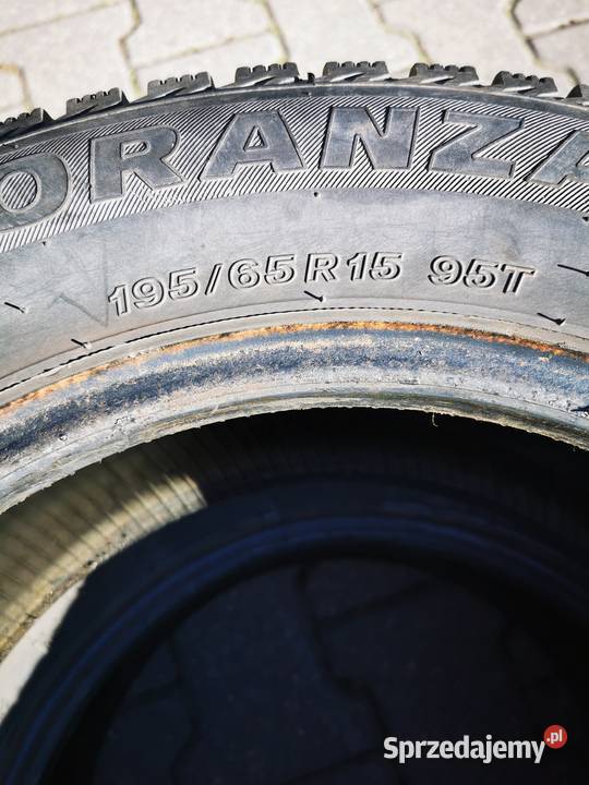 opony zimowa 195 65 15 65 mazowieckie Sokołów Podlaski